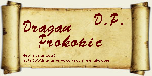 Dragan Prokopić vizit kartica